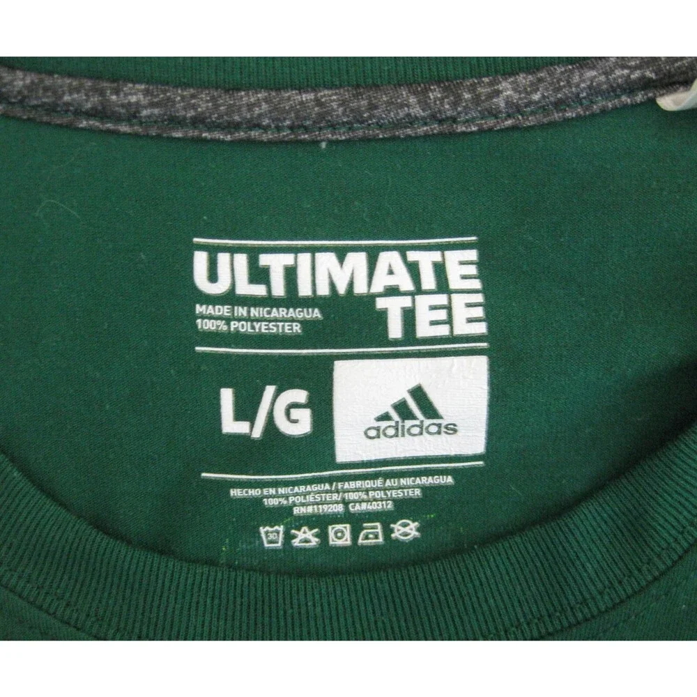 PORTLAND TIMBERS Men's (Large) Green ADIDAS Short Sleeve Soccer Graphic T-Shirt
